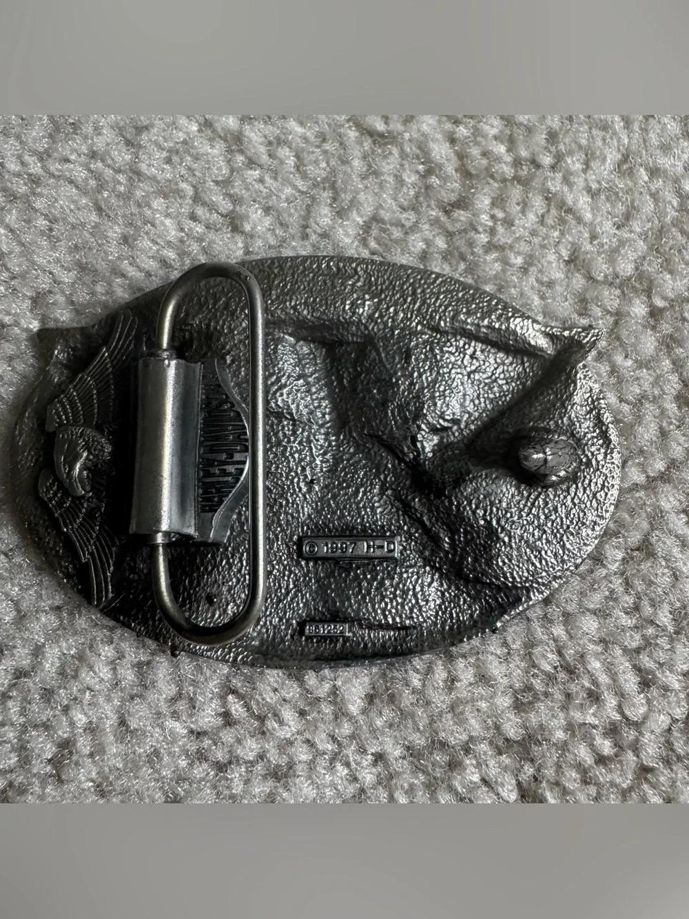 Vintage 1997 Harley Davidson Belt Buckle 
